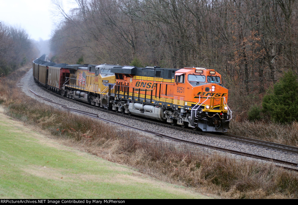 BNSF Power On Canadian National U700